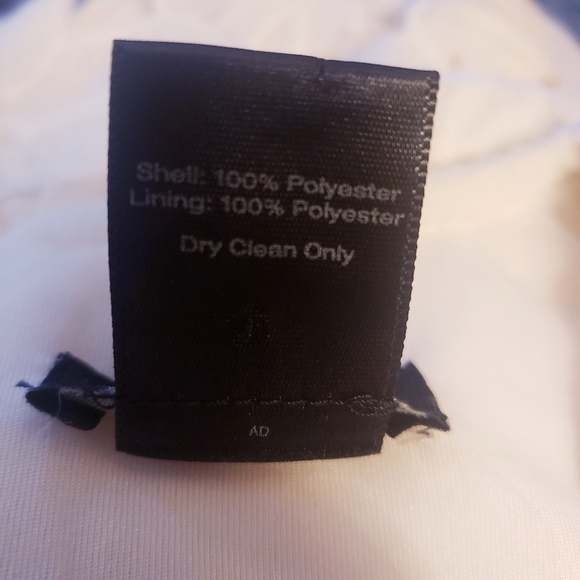 Ann Taylor Off-White Floral Lace Overlay Dress Size 2 Beautiful Wedding Party - Picture 5 of 5